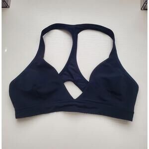 Lululemon All Day Breeze Bra Size 6 A/B Blue Hook And Eye Adjustable